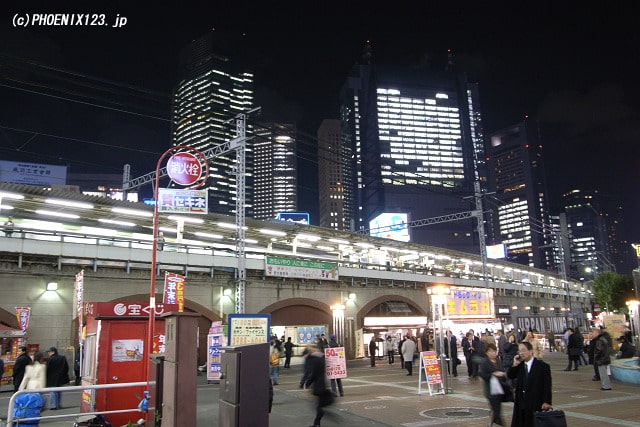 夜の新橋