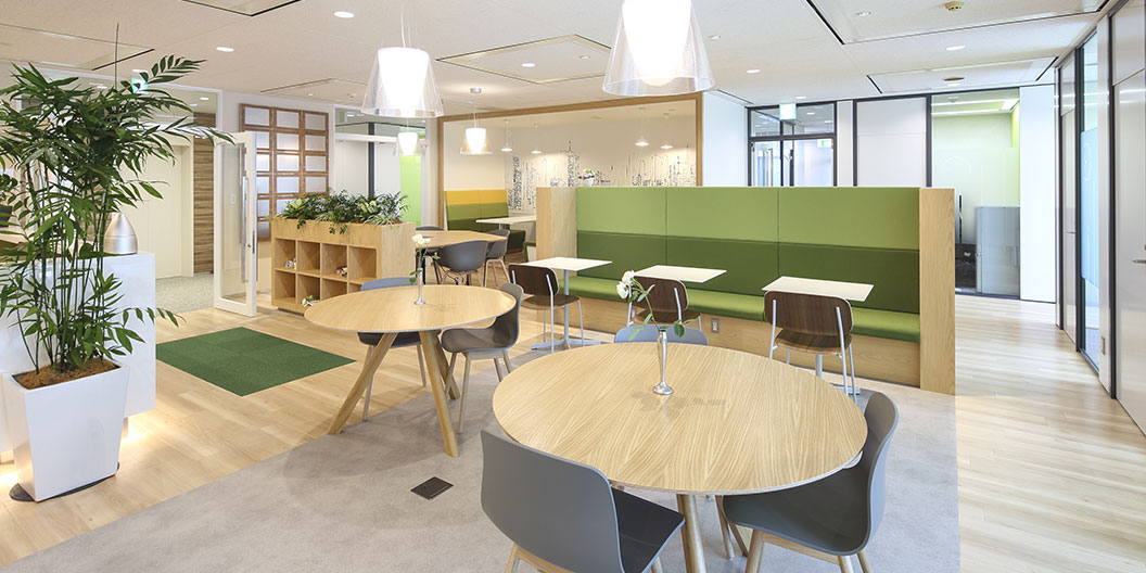 リージャス広島稲荷大橋ビジネスセンターのビジネスラウンジ