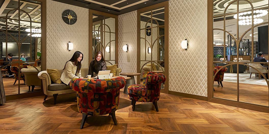 Signature新宿アイランドタワーのビジネスラウンジ