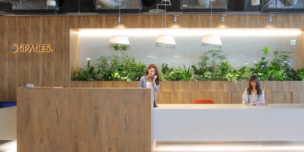 SPACES JPタワー名古屋の受付サービス