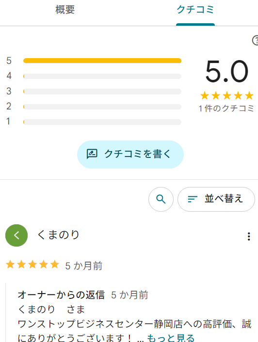 googleマイビジネス
